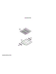 Cutlery Drawer parts for Bosch Dishwasher SGX68U55UC/D5 from AppliancePartsPros.com