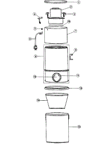 Main Body parts for Hoover Central Vacuum SH80015COM from AppliancePartsPros.com