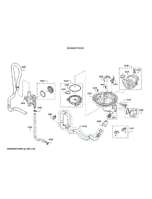 Water Inlet / Pump / Sump parts for Bosch Dishwasher SHEM3AY55N/01 from AppliancePartsPros.com