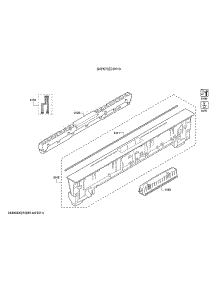 Operating Module / Panel-Facia parts for Bosch Dishwasher SHP878ZD5N/18 from AppliancePartsPros.com