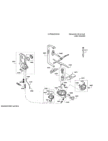 Water Inlet / Heat Pump / Water Switch parts for Bosch Dishwasher SHPM65Z55N/01 from AppliancePartsPros.com