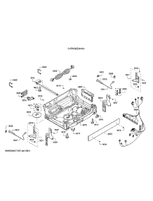 Power Module / Main Harness / Power Cord parts for Bosch Dishwasher SHPM78Z54N/01 from AppliancePartsPros.com