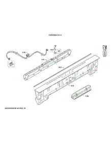 Operating Module / Facia Panel parts for Bosch Dishwasher SHPM98W75N/10 from AppliancePartsPros.com