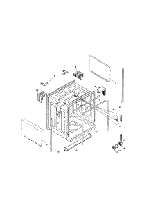 Tank Assembly parts for Bosch Dishwasher SHU3035UC/12 (FD 8006) from AppliancePartsPros.com