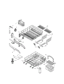 Racks parts for Bosch Dishwasher SHU4306UC/11 (FD 8001-8003) from AppliancePartsPros.com