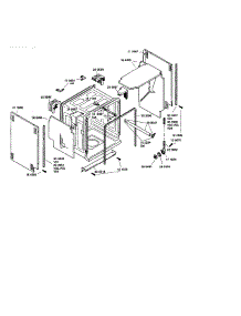 Tank Assembly parts for Bosch Dishwasher SHU66C06UC/14 (FD8211) from AppliancePartsPros.com
