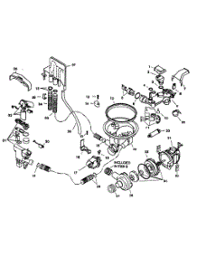Component Assy parts for Bosch Dishwasher SHU6805UC/11 from AppliancePartsPros.com
