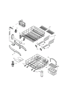 Racks parts for Bosch Dishwasher SHU9916UC/06 (FD 7908-8002) from AppliancePartsPros.com