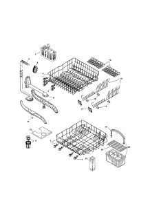 Racks parts for Bosch Dishwasher SHU9916UC/12 (FD 8003) from AppliancePartsPros.com