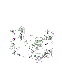 Component Assemblies parts for Bosch Dishwasher SHV4303UC/12 (FD 8003) from AppliancePartsPros.com