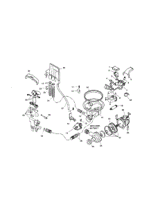 Component Assemblies parts for Bosch Dishwasher SHV4803UC/07(FD7812-7905,7907-8010) from AppliancePartsPros.com