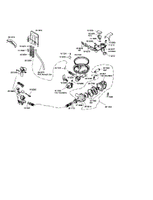 Component Assembly parts for Bosch Dishwasher SHX33A05UC/14 (FD8211) from AppliancePartsPros.com