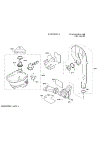 Container Zeolite / Fan / Ventilation parts for Bosch Dishwasher SHX88PZ65N/18 from AppliancePartsPros.com