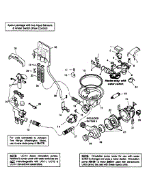 Component Assy parts for Bosch Dishwasher SHX99B05UC/14 from AppliancePartsPros.com