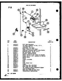 Add On Ice-Maker (Ic-2 / P36415-5W) parts for Amana Side-By-Side Refrigerator SL22F-G-P75400-13WG from AppliancePartsPros.com