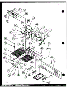 Machine Compartment (Sl25j / P1116207w) (Sl25j / P1116208w) parts for Amana Side-By-Side Refrigerator SL22JB-P1116206W from AppliancePartsPros.com