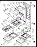 Refrigerator Shelving And Drawers (Sl22jb / P7870132w) (Sl22jb / P1104031w)