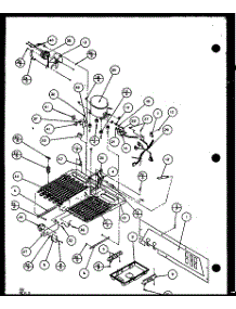 Machine Compartment (Sl25j / P7870132w) (Sl25j / P1104031w) parts for Amana Side-By-Side Refrigerator SL25J-P7870109W from AppliancePartsPros.com