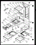 Refrigertator Shelving And Drawers (Sl25j / P7870109w) (Sl25j / P1104026w)