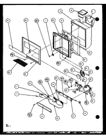 Ice And Water Cavity (Sld25j / P1104008w) (Sld25jb / P1104010w) (Sld25jp / P1104012w) (Sld22jb / P1104024w) parts for Amana Side-By-Side Refrigerator SLD25J-P1104008W from AppliancePartsPros.com