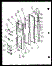 Freezer Door (Sld25j / P7870110w) (Sld25jb / P7870111w) (Sld25jp / P7870112w) (Sld22jb / P7870133w)