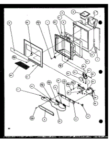 Ice And Water Cavity (Sld25jp / P1116505w) (Sld25jp / P1116506w) parts for Amana Side-By-Side Refrigerator SLD25JB-P1116503W from AppliancePartsPros.com
