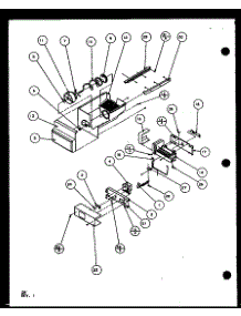 Ice Bucket And Ice Maker (Sld25j / P7870110w) (Sld25jb / P7870111w) (Sld25jp / P7870112w) (Sld22jb / P7870133w) parts for Amana Side-By-Side Refrigerator SLD25JB-P7870111W from AppliancePartsPros.com