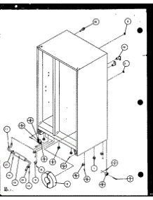 Drain And Rollers (Sld25j / P1104007w) (Sld25jb / P1104009w) (Sld25jp / P1104011w) (Sld22jb / P1104023w) parts for Amana Side-By-Side Refrigerator SLD25JP-P1104011W from AppliancePartsPros.com