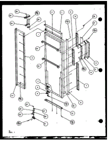 Refrigerator Door Hinge And Trim Parts (Sld25j / P7870110w) (Sld25jb / P7870111w) (Sld25jp / P7870112w) (Sld22jb / P7870133w) parts for Amana Side-By-Side Refrigerator SLD25JP-P7870112W from AppliancePartsPros.com