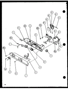Ice And Water Cavity parts for Amana Side-By-Side Refrigerator SLD25MB2L-P1121108WL from AppliancePartsPros.com