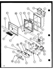 Ice And Water Cavity parts for Amana Side-By-Side Refrigerator SLDE25J-P7870137W from AppliancePartsPros.com