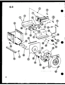 Icemaker / Motor, Drive parts for Amana Side-By-Side Refrigerator SLDI25F-L-P76421-1WL from AppliancePartsPros.com