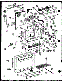 Insullation parts for Amana Side-By-Side Refrigerator SLDI25F-L-P7642102WL from AppliancePartsPros.com