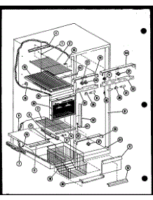 Freezer Accessories parts for Amana Side-By-Side Refrigerator SLDI25GL-P7642105WL from AppliancePartsPros.com