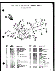 8 Cube Compact Ice Maker (Sli22g / P7745507w) (Sli22gl / P774550wl) (Sl22g / P7745508w) (Sl22gl / P7745508wl) (Sl25gl / P7745509wl) (Sl25g / P7745509w) (Sli25g / P7745510w) (Sli25gl / P7745510wl) (Ic2 / P3641508w) parts for Amana Side-By-Side Refrigerator SLI22G-P7745507W from AppliancePartsPros.com