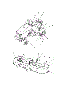 Decal-F / C parts for Snapper Front-Engine Lawn Tractor SLT23460AWSC (7800546) from AppliancePartsPros.com