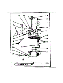 Model Ah-22 Marvel-Schebler Carburetor parts for Lauson Lawn & Garden Engine SLV-28 from AppliancePartsPros.com