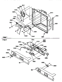 Ice & Water Cavity And Electronic Bracket Assy parts for Amana Side-By-Side Refrigerator SMD21TBW-P1193914WW from AppliancePartsPros.com