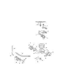 Component Assemblies parts for Bosch Dishwasher SMI7052US/09 (FD 7210) from AppliancePartsPros.com