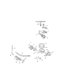 Component Assemblies parts for Bosch Dishwasher SMI7056US/08 (FD 7208) from AppliancePartsPros.com