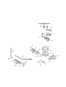 Component Assemblies parts for Bosch Dishwasher SMU2042UC/09 (FD 7307-7504) from AppliancePartsPros.com