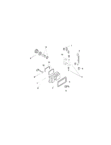 Dispenser parts for Bosch Dishwasher SMU2042UC/14 (FD7505-7902) from AppliancePartsPros.com