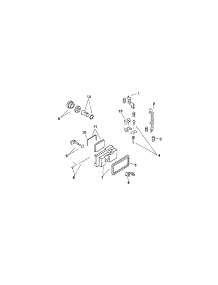 Dispenser parts for Bosch Dishwasher SMU2046UC/13 (FD7312-7902) from AppliancePartsPros.com