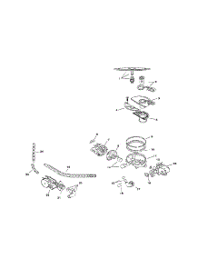Component Assemblies parts for Bosch Dishwasher SMU2046UC/14 (FD 7402-7902) from AppliancePartsPros.com