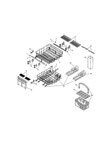 Racks parts for Bosch Dishwasher SMU2046UC/14 (FD 7402-7902) from AppliancePartsPros.com