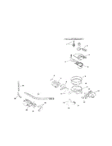 Componenet Assemblies parts for Bosch Dishwasher SMU3032UC/14 (FD 7507-7902) from AppliancePartsPros.com