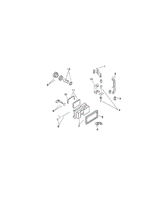 Dispenser parts for Bosch Dishwasher SMU4052US/08 (FD 7203) from AppliancePartsPros.com