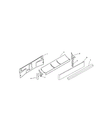 Toe Rack parts for Bosch Dishwasher SMU4052US/08 (FD 7203) from AppliancePartsPros.com