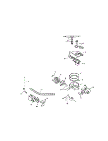 Component Assemblies parts for Bosch Dishwasher SMU7052UC/09 (FD 7507-7902) from AppliancePartsPros.com