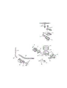 Component Assemblies parts for Bosch Dishwasher SMU7052US/02 (FD 7106-7308) from AppliancePartsPros.com